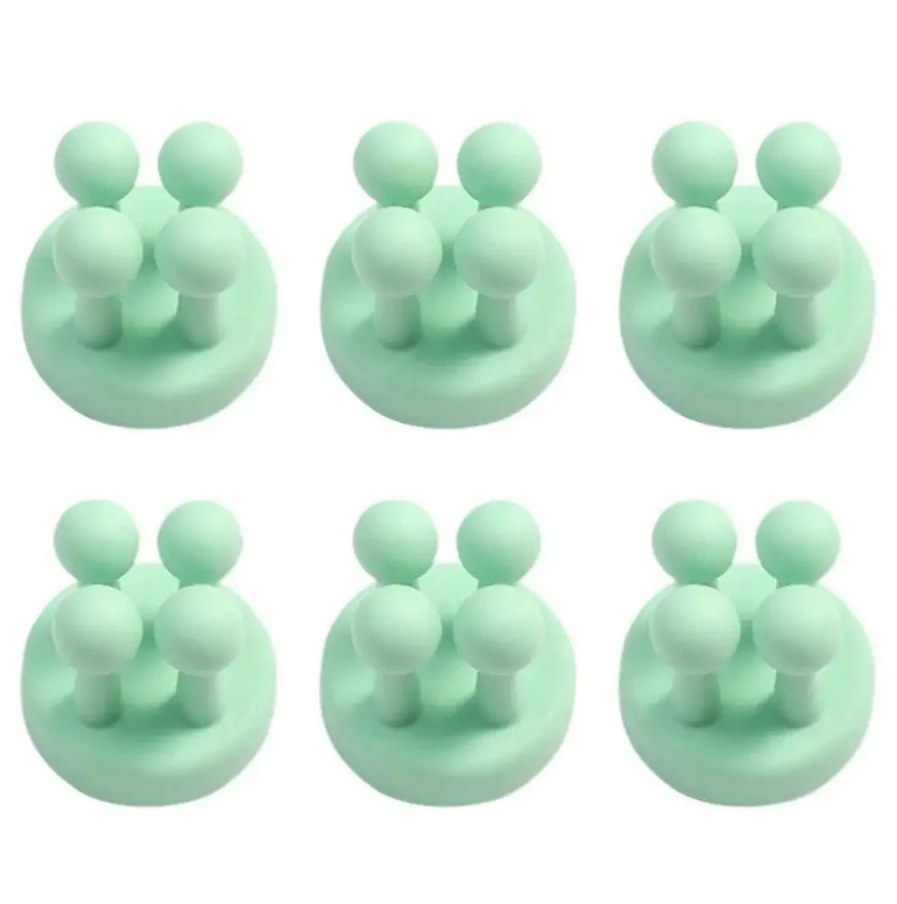 Self Adhesive Silicone Hook Bathroom Holder/ Storage for shavers, toothbrushes, and more