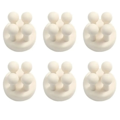 Self Adhesive Silicone Hook Bathroom Holder/ Storage for shavers, toothbrushes, and more