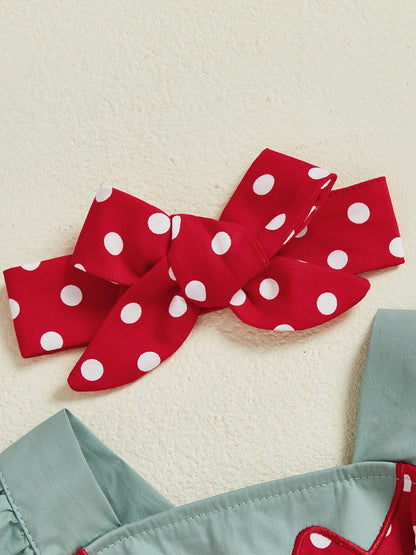 Baby Girl Strawberry Romper