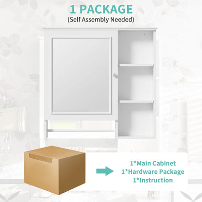 Modern Elegant Bathroom 30 Inch Vanity With Sink, Storage Cabinets, Drawers, and Adjustable Shelves