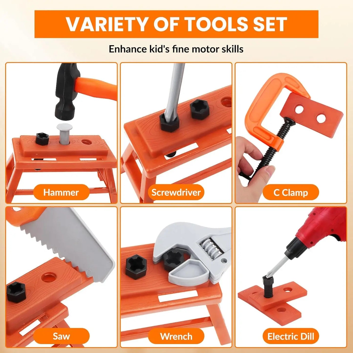 Kids Play Tool Kit 39/42PCS


s Play Tool Kit 39/42 PCS