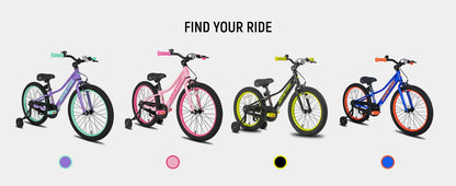 Bike For Girls & Boys Ages 6-10


andbrake,Purple