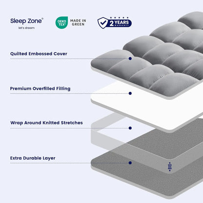 Mattress Pad Queen Size Extra Comfortable