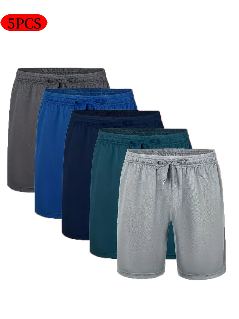 5-piece men's casual shorts
