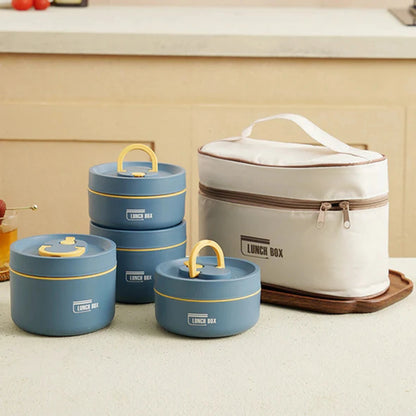 Round Thermal Lunch Box