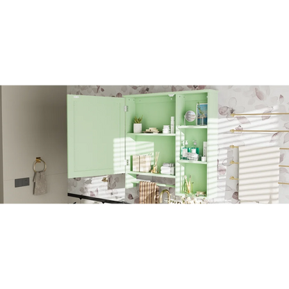 Modern Elegant Bathroom 30 Inch Vanity With Sink, Storage Cabinets, Drawers, and Adjustable Shelves
