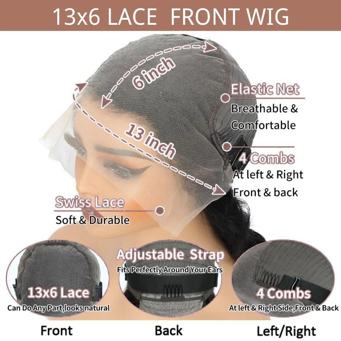 Loose Wave 13x6 HD Lace Frontal Wigs