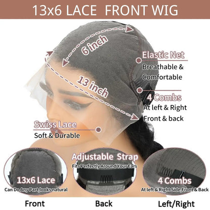 Loose Wave 13x6 HD Lace Frontal Wigs