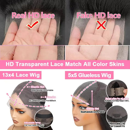 Lace Front Human Hair Wigs