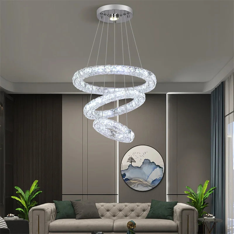 Crystal Chandeliers Luminaria Nordic Pendant Lamp