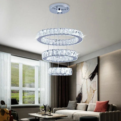 Crystal Chandeliers Luminaria Nordic Pendant Lamp
