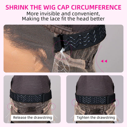Hidden Strap Body Wave 360 HD Full Lace Front Wigs