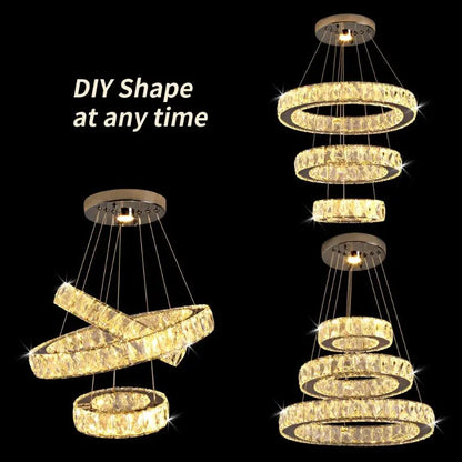 Crystal Chandeliers Luminaria Nordic Pendant Lamp