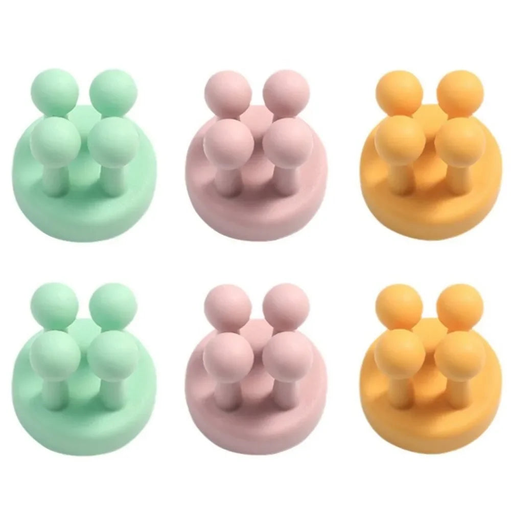 Self Adhesive Silicone Hook Bathroom Holder/ Storage for shavers, toothbrushes, and more