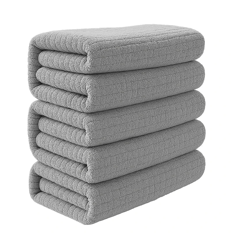 4pcs Hotel cotton towels 
Bamboo Fiber Towels Sets
 Home Bath Towels Adults Face Towel Thick Absorbent Luxury Bathroom Towels