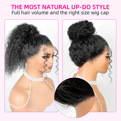 Hidden Strap Straight 360 Lace Front Wigs