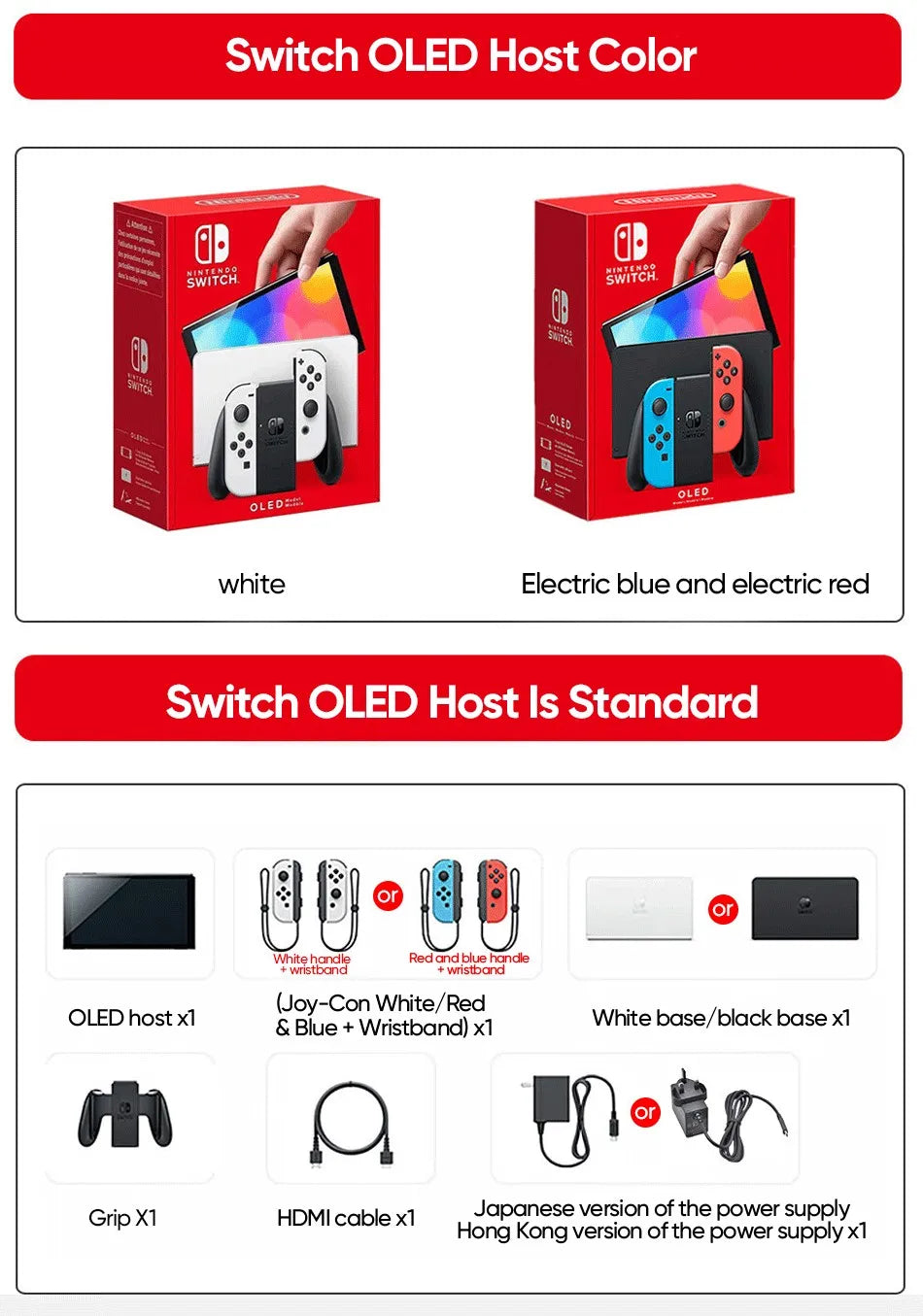Nintendo Switch OLED Model Video Game Console