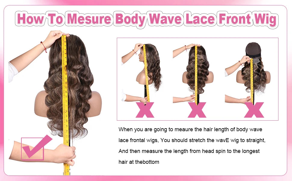 1B/27 Balayage Highlight Body Wave Wig