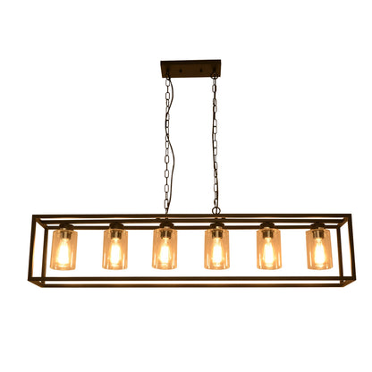 6 Light Cage Chandeliers