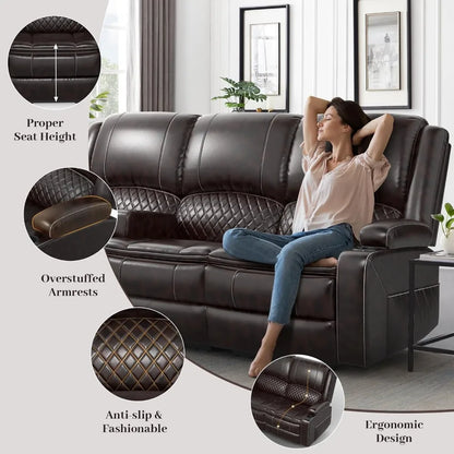 3-Seater Recliner Sofa