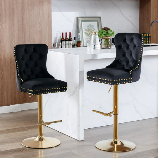 2PCS Modern Bar Stools
