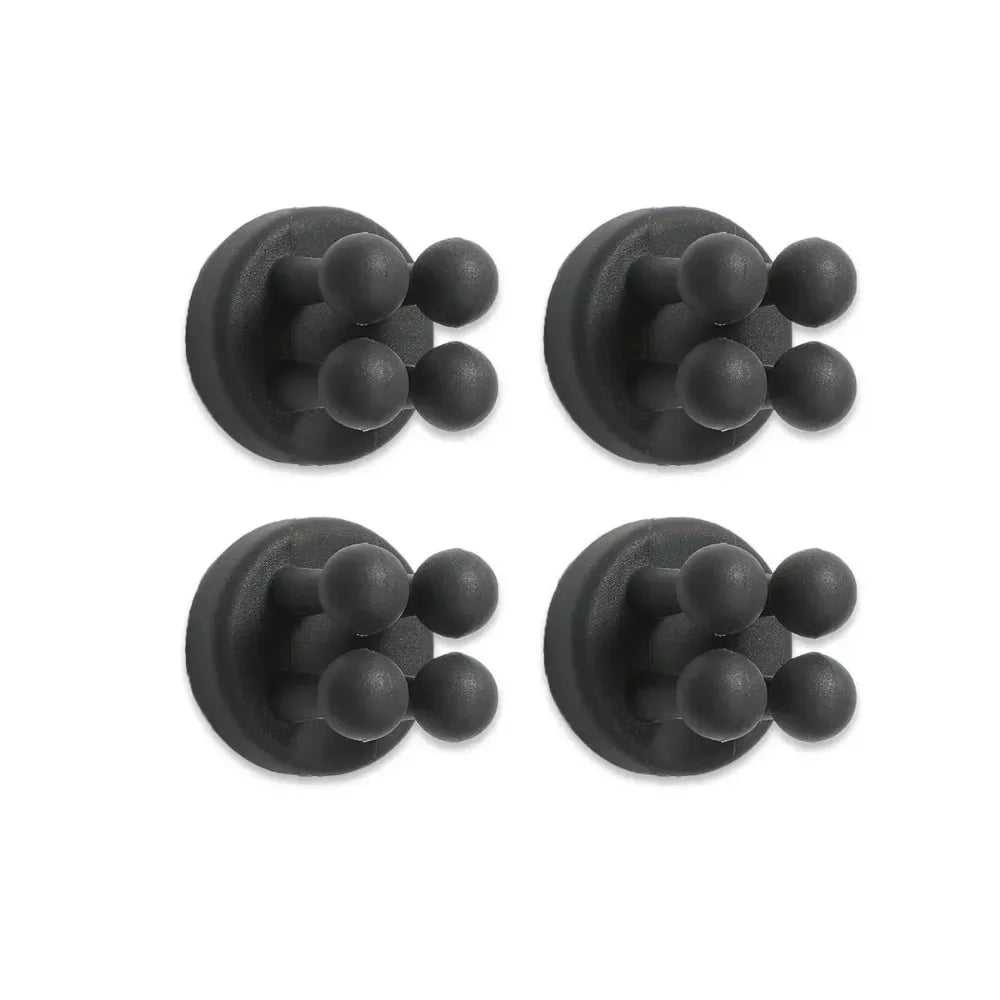 Self Adhesive Silicone Hook Bathroom Holder/ Storage for shavers, toothbrushes, and more