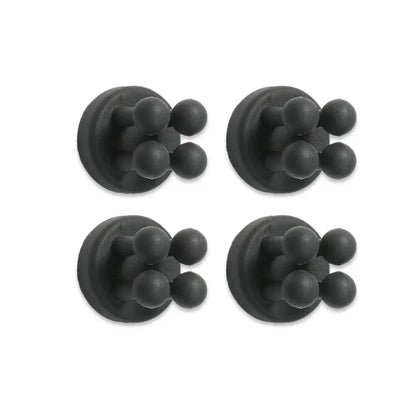 Self Adhesive Silicone Hook Bathroom Holder/ Storage for shavers, toothbrushes, and more
