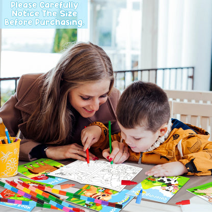 24Pcs Farm Animal Coloring Books for Kids Crayons Included







Crayons Included