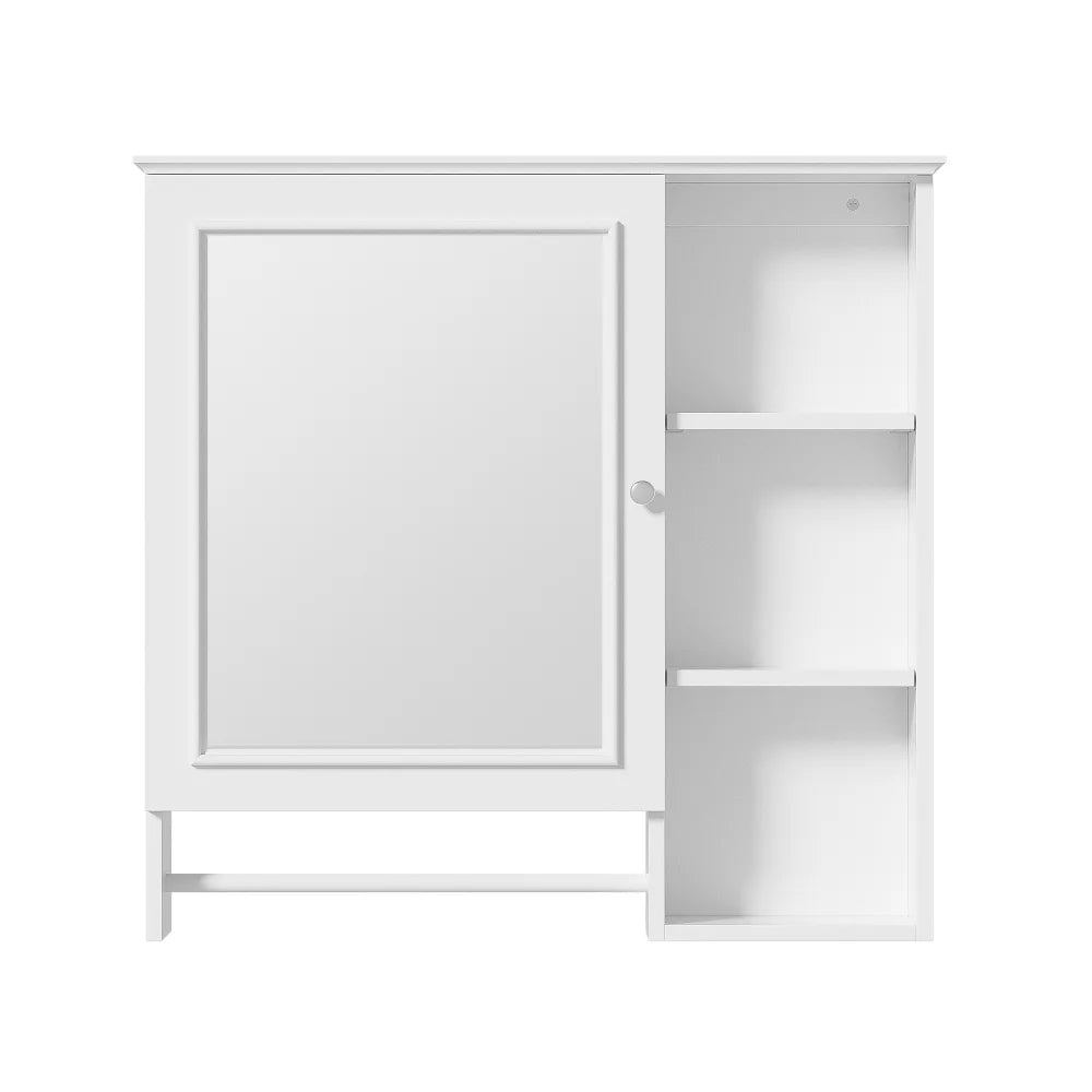 Modern Elegant Bathroom 30 Inch Vanity With Sink, Storage Cabinets, Drawers, and Adjustable Shelves