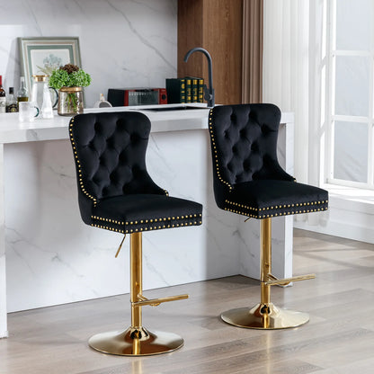 2PCS Modern Bar Stools
