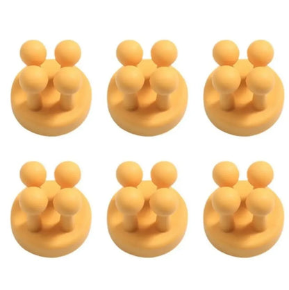 Self Adhesive Silicone Hook Bathroom Holder/ Storage for shavers, toothbrushes, and more
