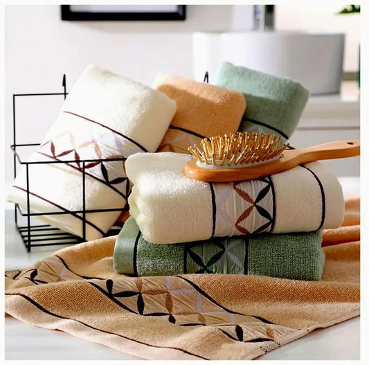 4 packs pure cotton hand towel, 100% cotton face towels