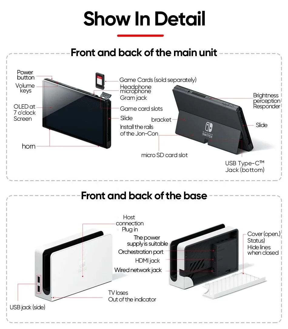 Nintendo Switch OLED Model Video Game Console