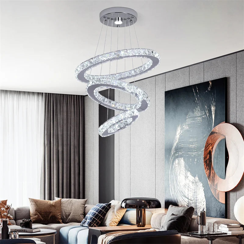 Crystal Chandeliers Luminaria Nordic Pendant Lamp