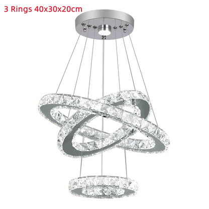Crystal Chandeliers Luminaria Nordic Pendant Lamp