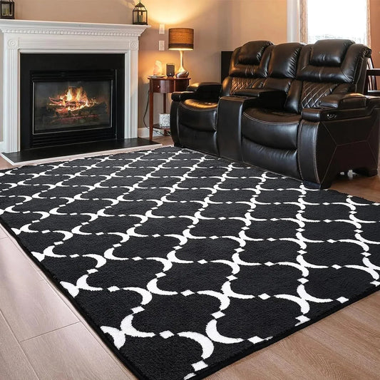 Large Memory Foam Rug for Living Room or Bedroom Living Room Rug 6 x9 Feet