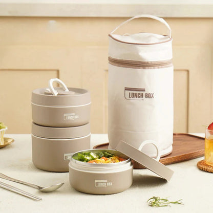 Round Thermal Lunch Box