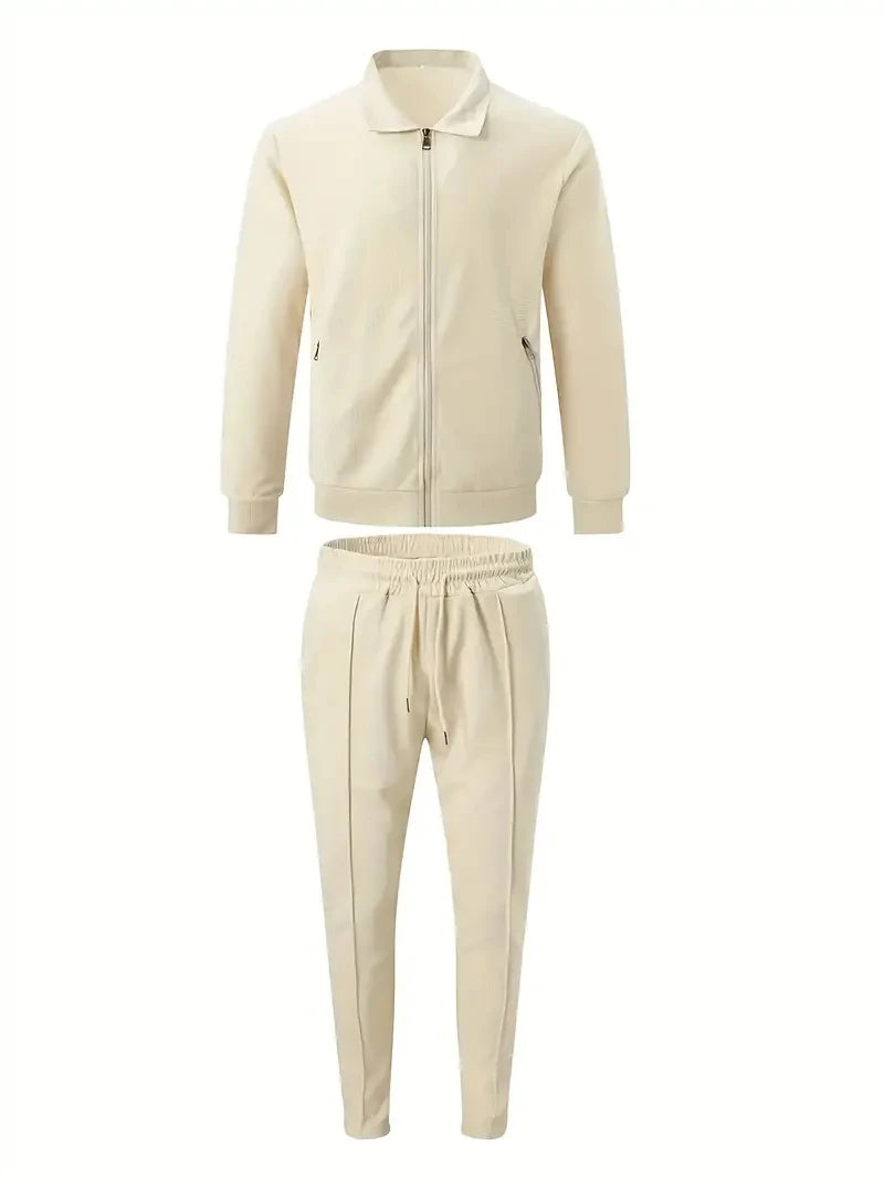 2 Pieces Classic Men's Sportswear Set