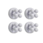 Self Adhesive Silicone Hook Bathroom Holder/ Storage for shavers, toothbrushes, and more