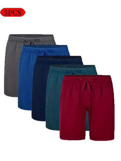 5-piece men's casual shorts