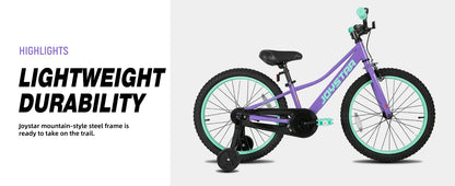 Bike For Girls & Boys Ages 6-10


andbrake,Purple