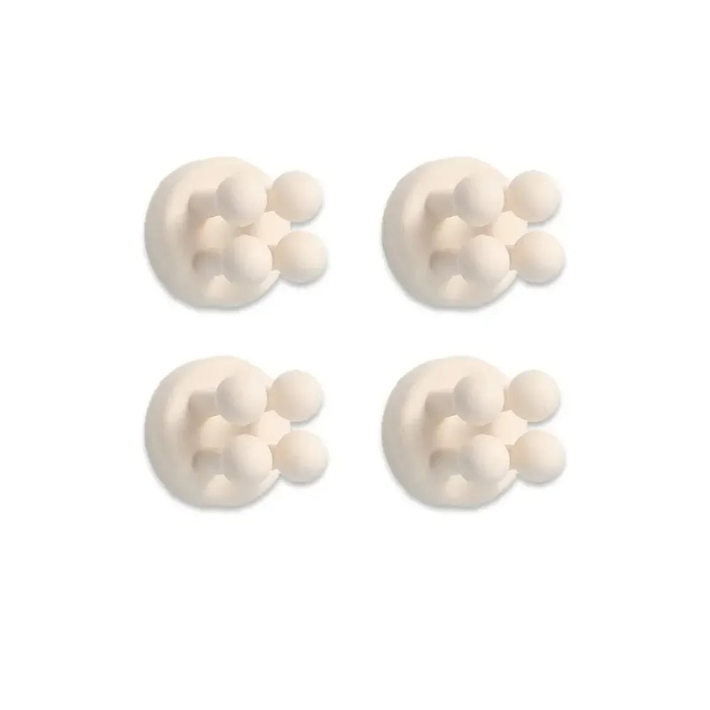 Self Adhesive Silicone Hook Bathroom Holder/ Storage for shavers, toothbrushes, and more