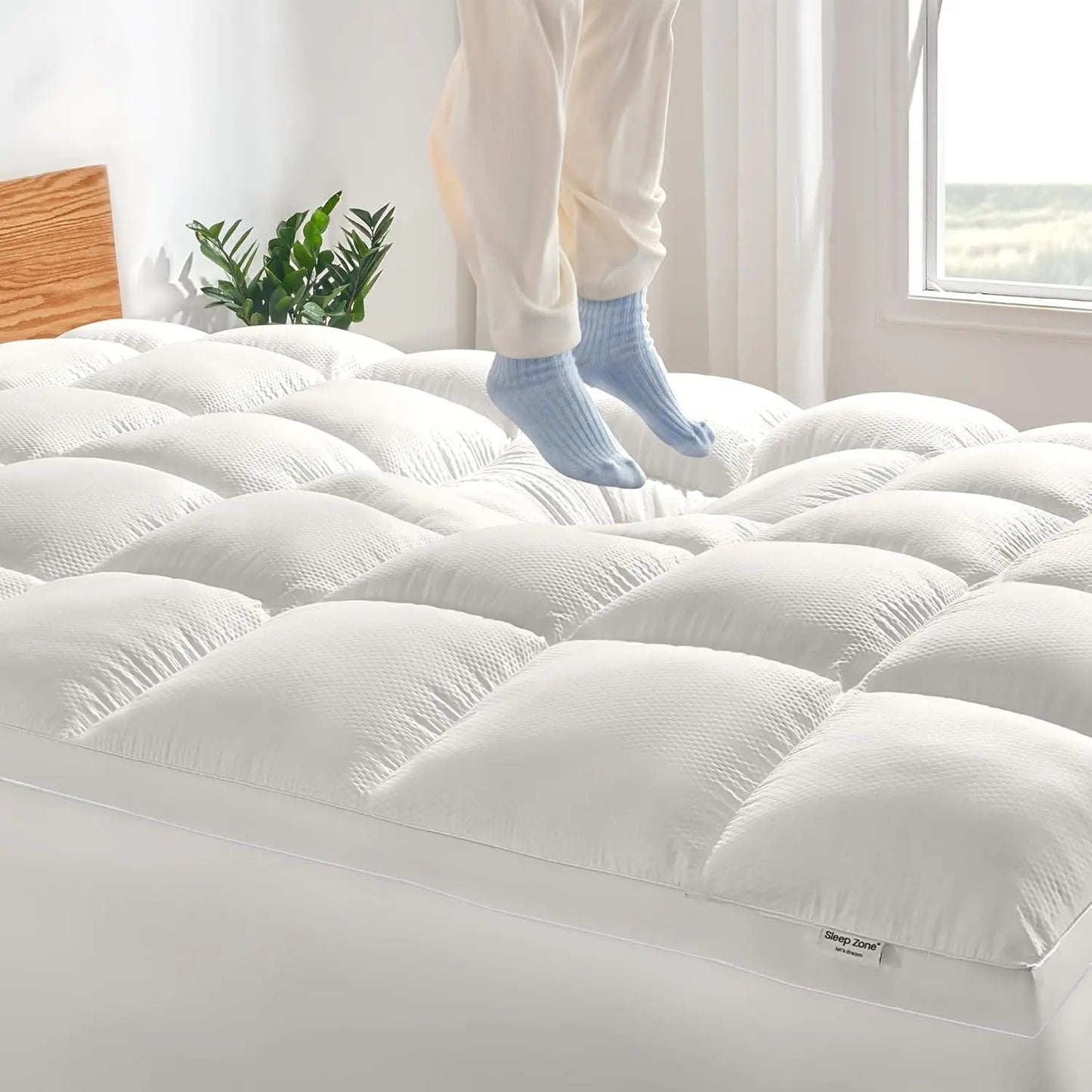 Mattress Pad Queen Size Extra Comfortable