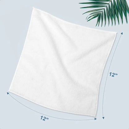 Washcloths Towel Pack of 24 12" x 12" Highly Absorbent and Soft
Face  & ,Towels Wash Cloths for Bathroom, Gym,, Hotel Spa Fast Dry