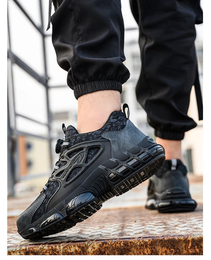 Slack-stab-proof work shoes