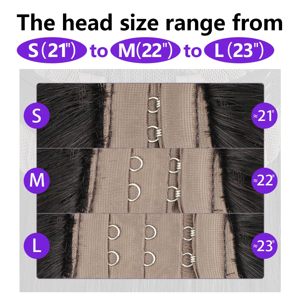 Hidden Strap Body Wave 360 HD Full Lace Front Wigs