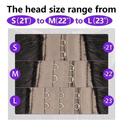 Hidden Strap Body Wave 360 HD Full Lace Front Wigs