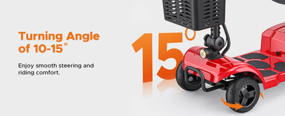 ENGWE Four-Wheeled Electric Scooter 250W,24V 12AH 6.2MPH
