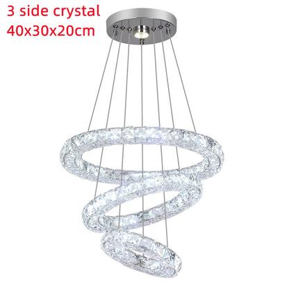 Crystal Chandeliers Luminaria Nordic Pendant Lamp