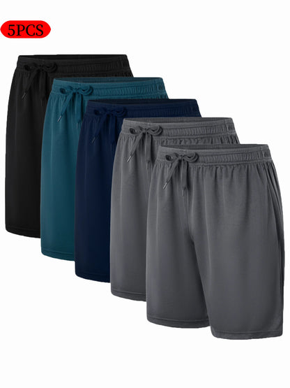 5-piece men's casual shorts